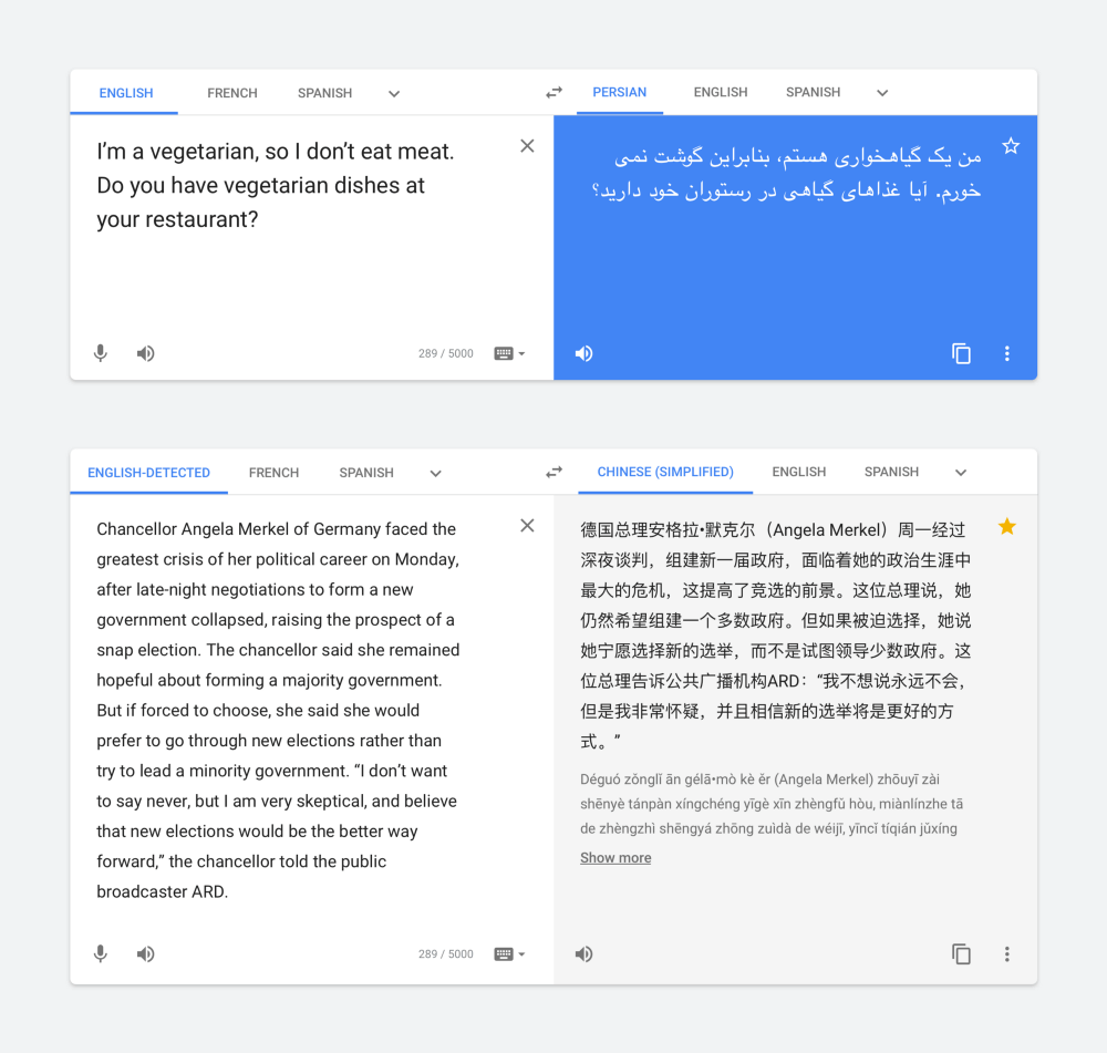 3 Conclusões UX de Redesenhar o Google Tradutor