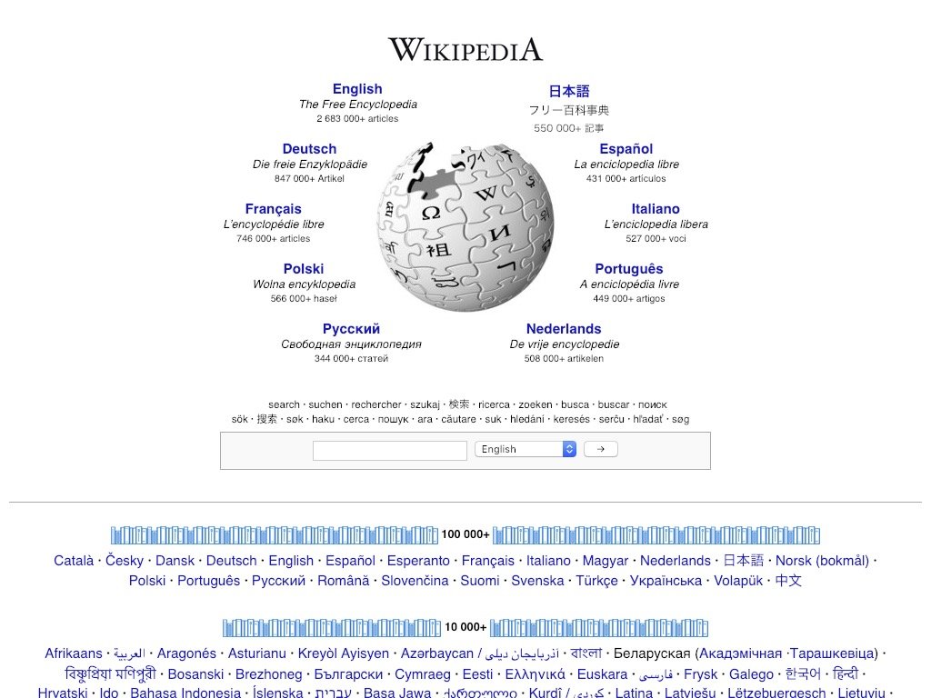 Wikipedia 2009
