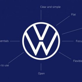 Novo logotipo da Volkswagen quebra suas próprias regras