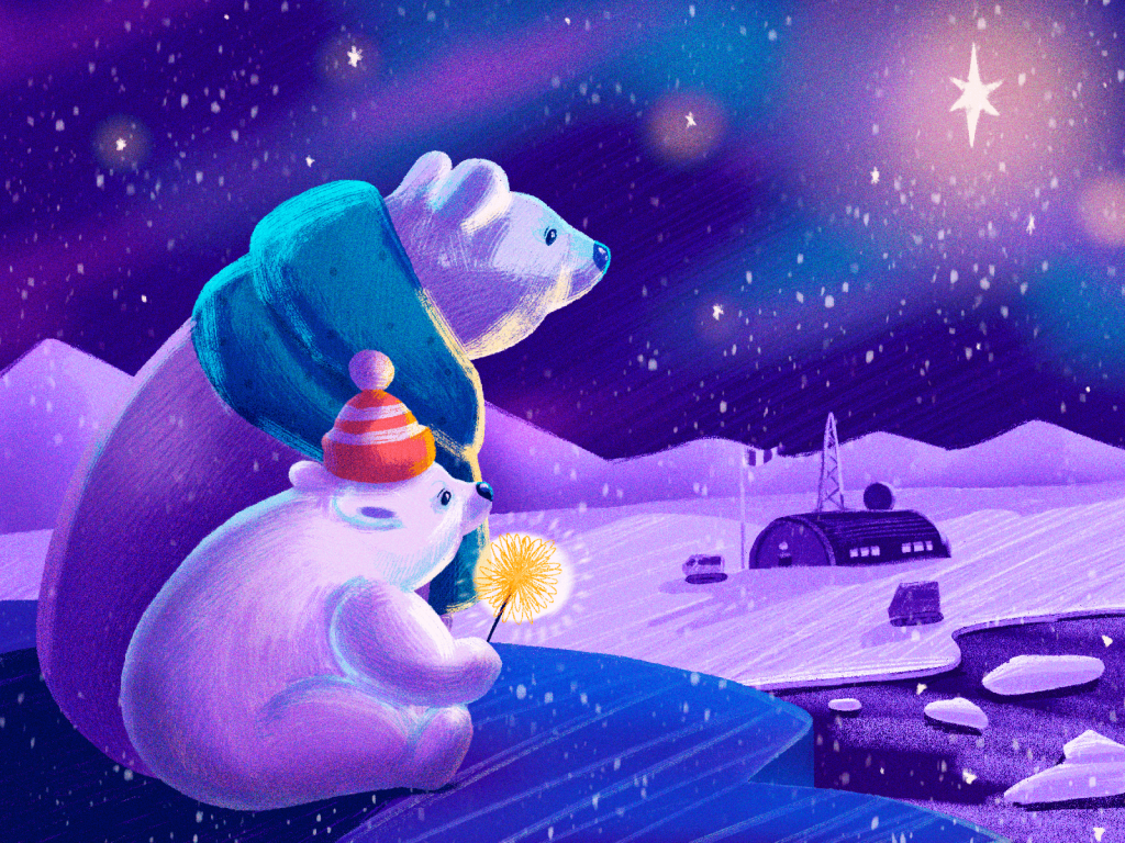 15 ilustrações para compartilhar a beleza do inverno e a magia do Natal