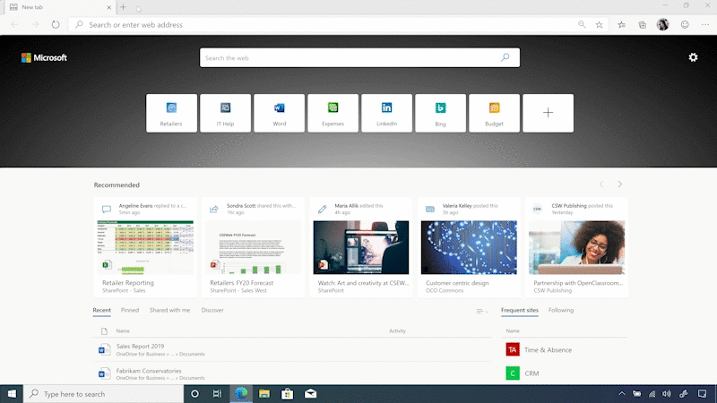 Ano novo, novo navegador - O novo Microsoft Edge está fora de visualização e agora está disponível para download