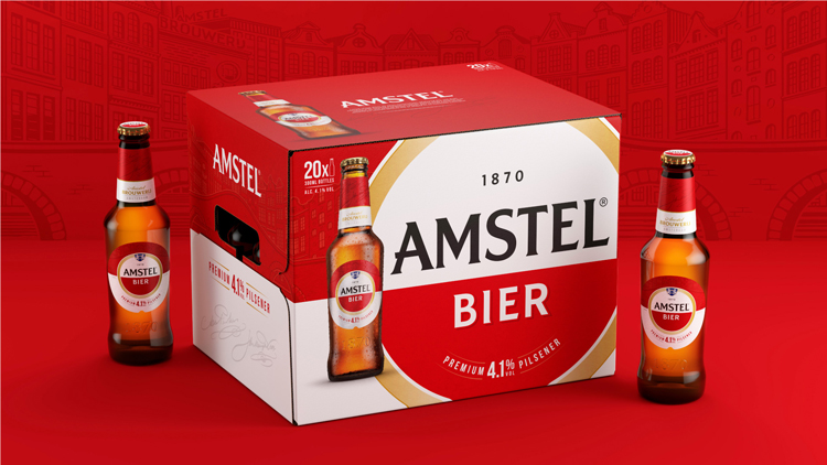 Amstel lança nova identidade de marca global em busca de “coerência”