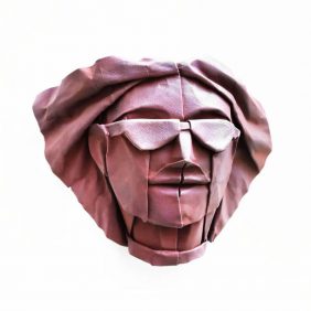 Faces impressionantes de Origami por Fynn Jackson