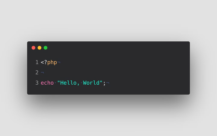 Hello World em PHP