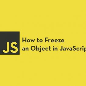 Como congelar um objeto em JavaScript: Object.freeze (), Object.seal () e mais