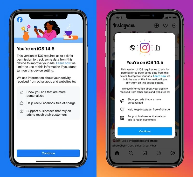 O Facebook e o Instagram ameaçam cobrar pelo acesso no iOS 14.5, a menos que você forneça seus dados