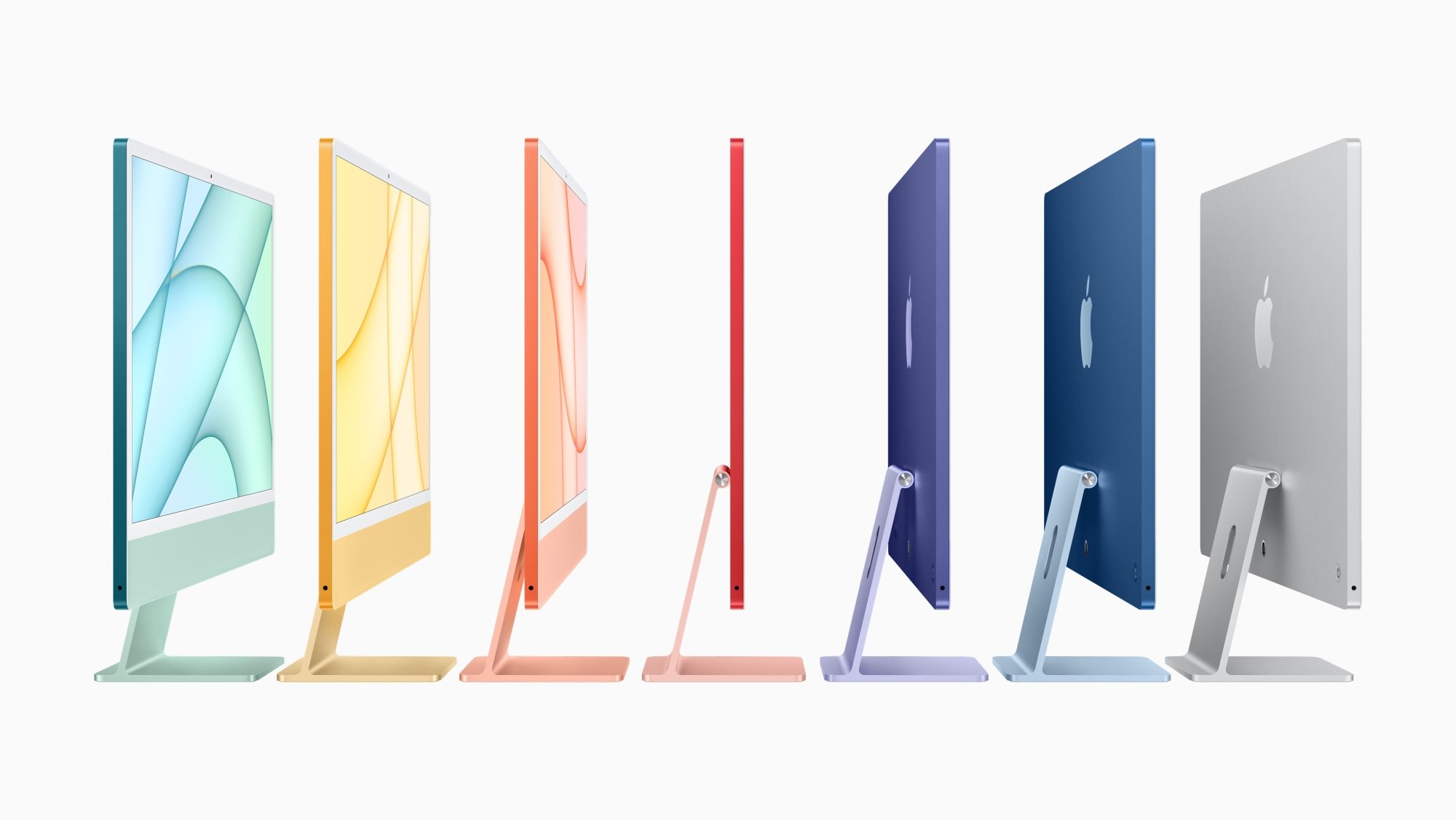 O novo iMac anuncia a transição da formalidade para cores suculentas