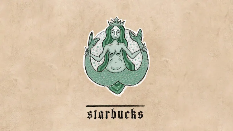 Como seriam os logotipos do Tinder, Starbucks e Burger King na Idade Média