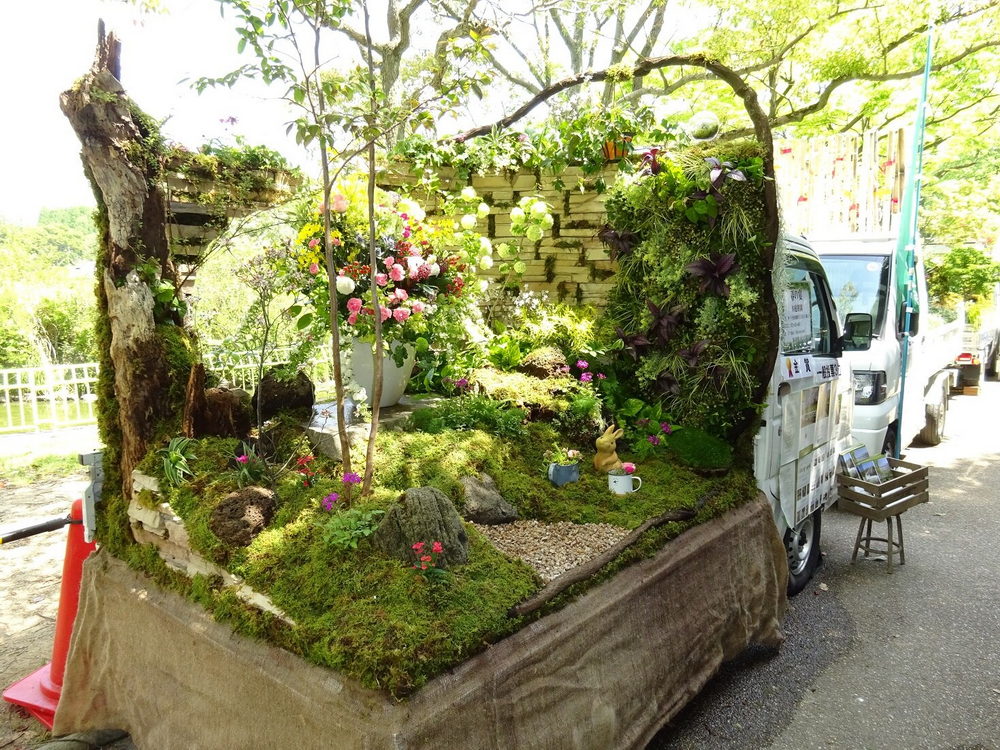Concurso de jardinagem Kei-tora 'Mini Truck'