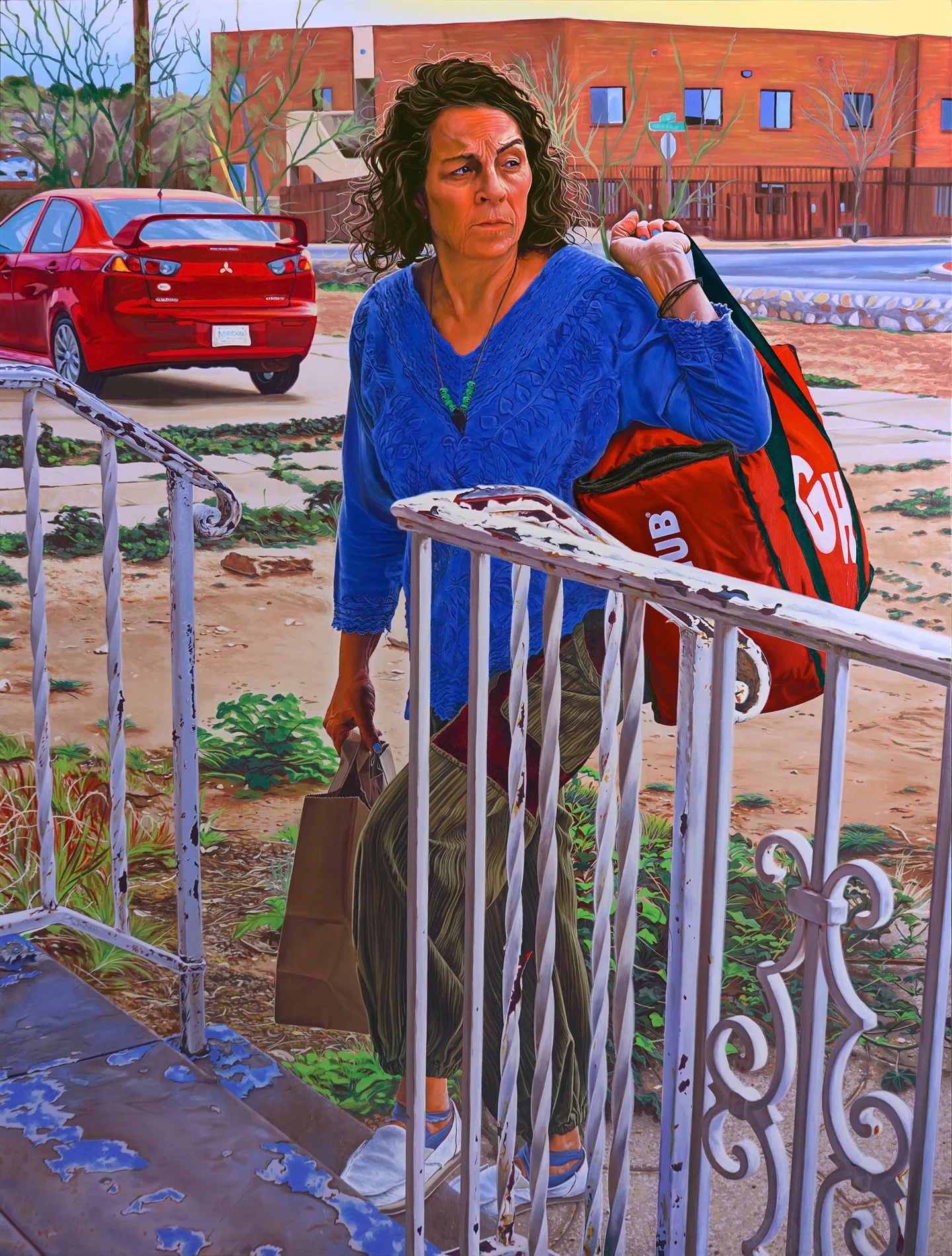 A partir de sua vida em El Paso, as pinturas de Marianna Olague dissecam o conceito de “fronteiras”