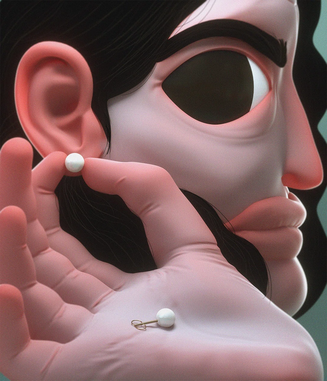 Shir Pakman esculpe personagens 3D inspirados nas pinceladas da arte clássica