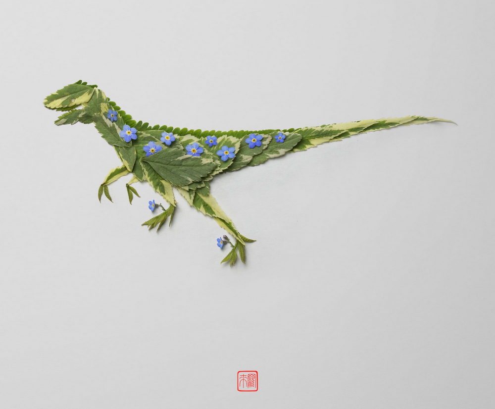Natureza Jurássica: Dinossauros botânicos em camadas de folhas
