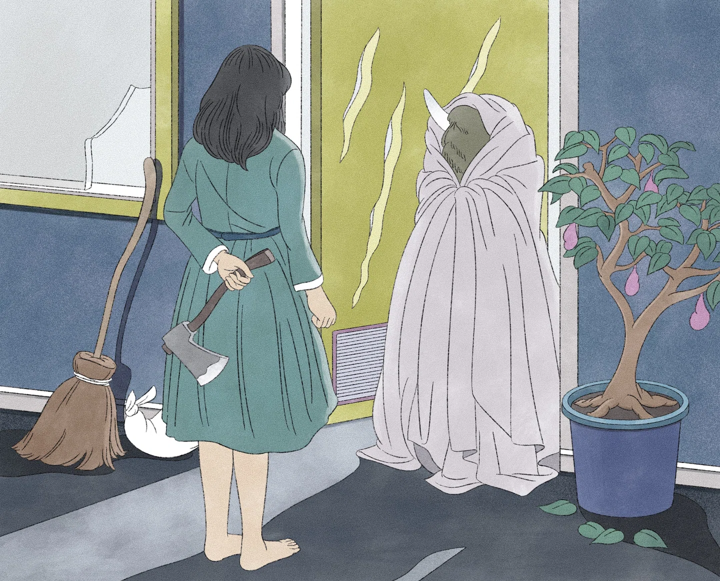 “Único, estranho e esquisito”, as ilustrações de Takaya Katsuragawa estão repletas de momentos inesperados