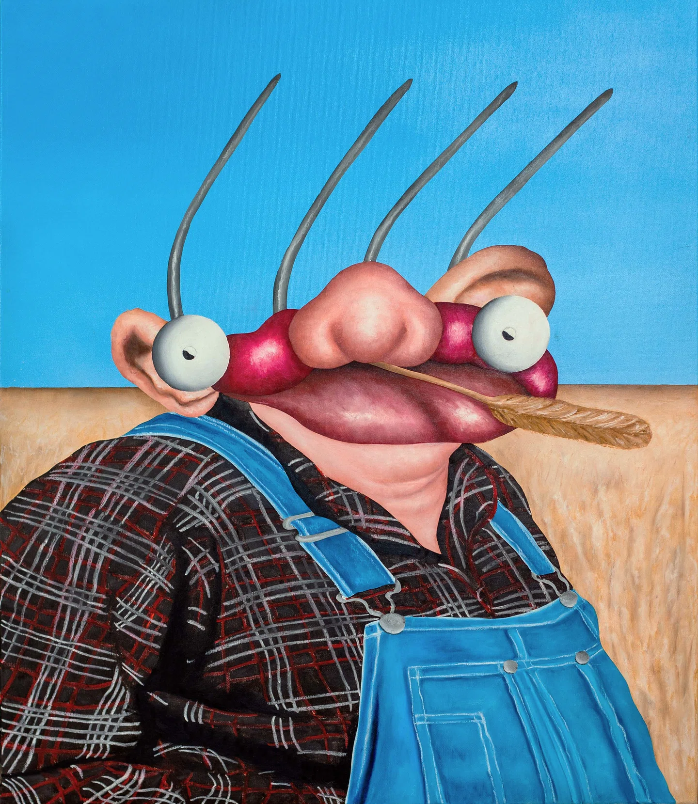 Pintando personagens como você nunca viu antes, as obras de arte de Zac Yeates são hilariamente estranhas