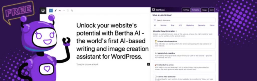 10 incríveis ferramentas de design de IA para WordPress