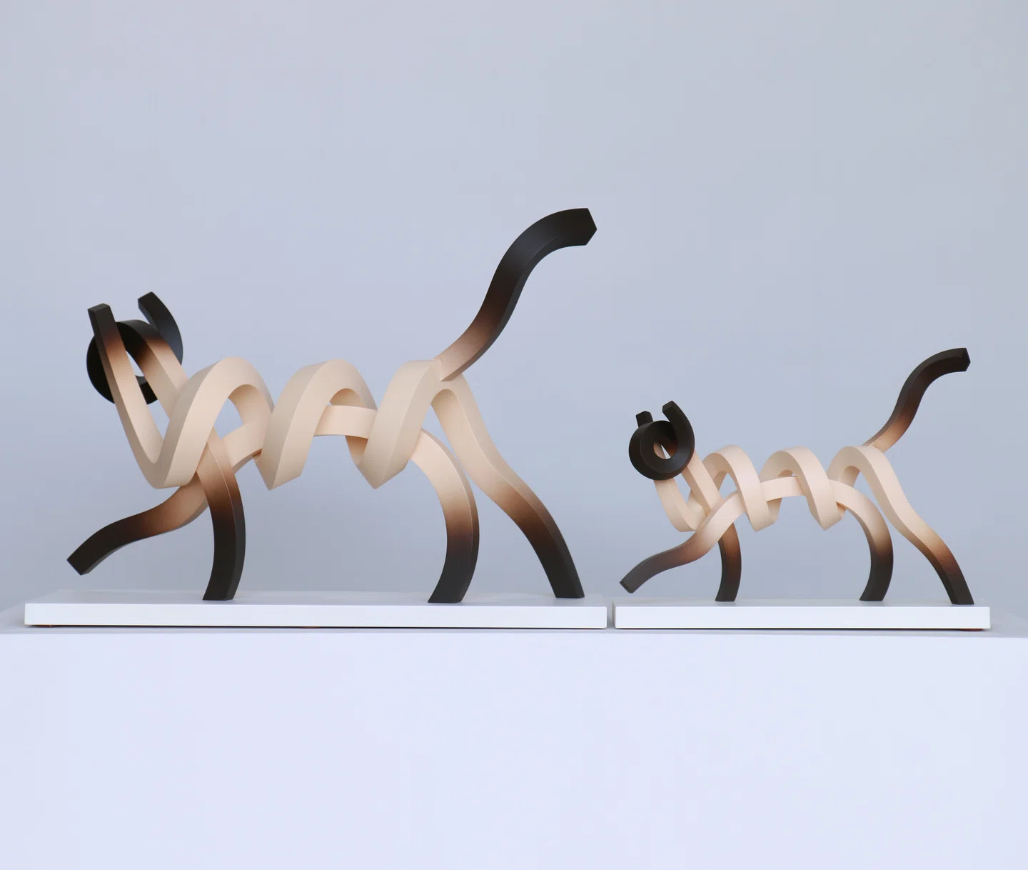Não tem um animal de estimação? As esculturas espiraladas de Lee Sangsoo são a próxima melhor coisa