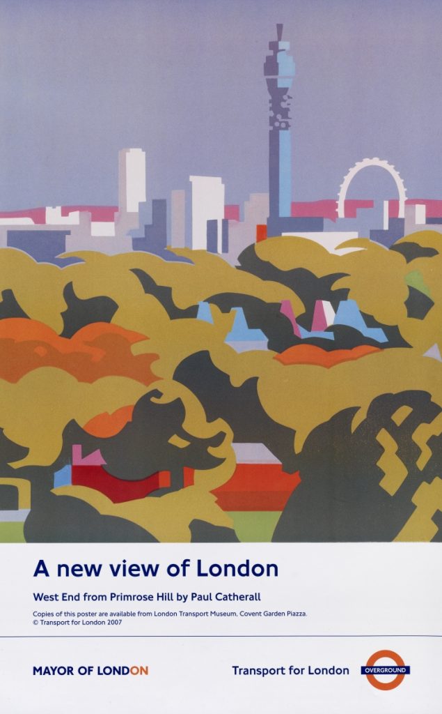 Como o metrô e os transportes de Londres facilitaram a “maior galeria de arte pública” da cidade