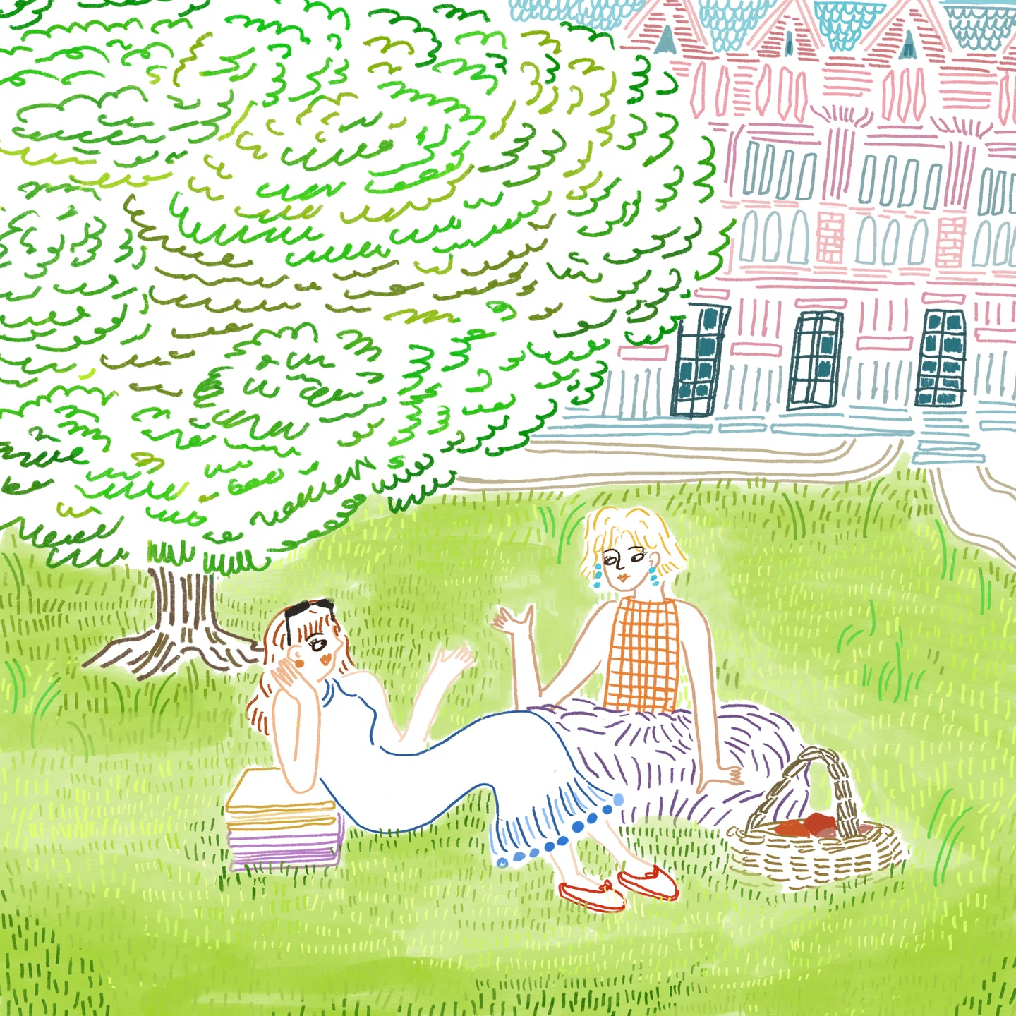 Os diários ilustrativos observacionais de Irene Chung a ajudam a encontrar conforto ao passar um tempo sozinha