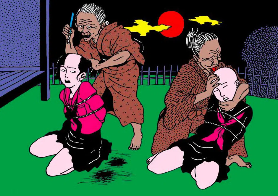 Nas ilustrações de Toshio Saeki, morte, dor e prazer se tornam um só