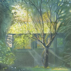 As pinturas pacíficas de Ian Archie Beck iluminam a “beleza simples” dos subúrbios britânicos