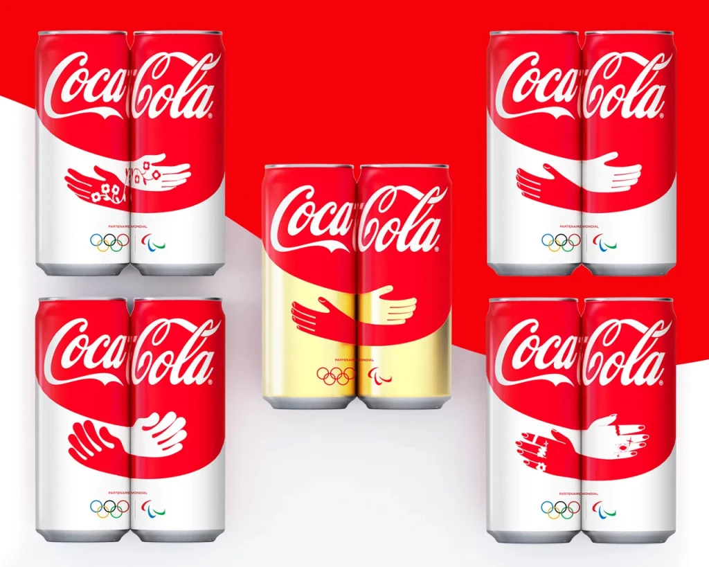 Coca-Cola acaba de criar latas especiais para as Olimpíadas de Paris