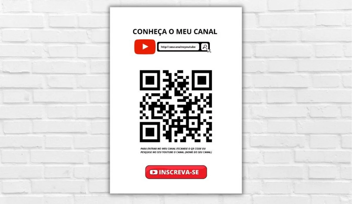 YouTube traz códigos QR para todos os canais